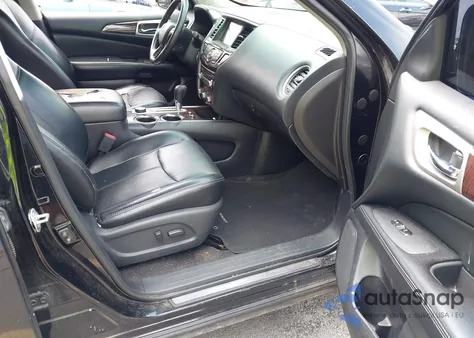 2014 Nissan Pathfinder Platinum из США, поврежденный, VIN 5N1AR2MM7EC709609